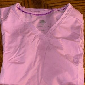 Healing Hands Lavender Scrub Top